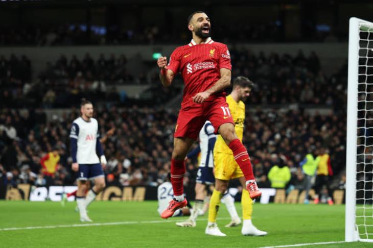 تقييم صلاح أمام توتنهام من الصحف الإنجليزية