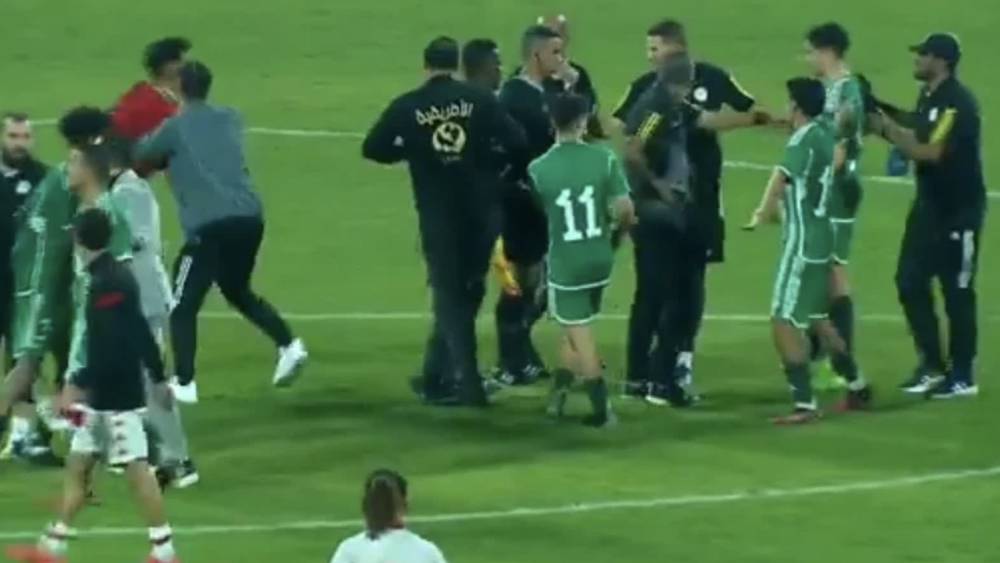 من المباراة