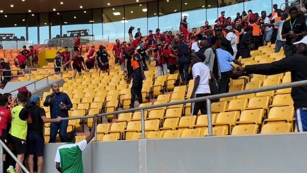 أحداث مباراة اتحاد العاصمة وجاراف السنغالي بكأس الكونفدرالية