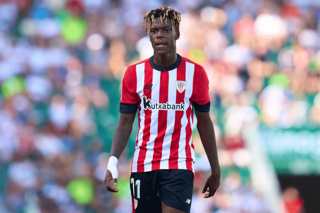 بشرة نيكو ويليامز السمراء علامة قوة في أتلتيك بلباو