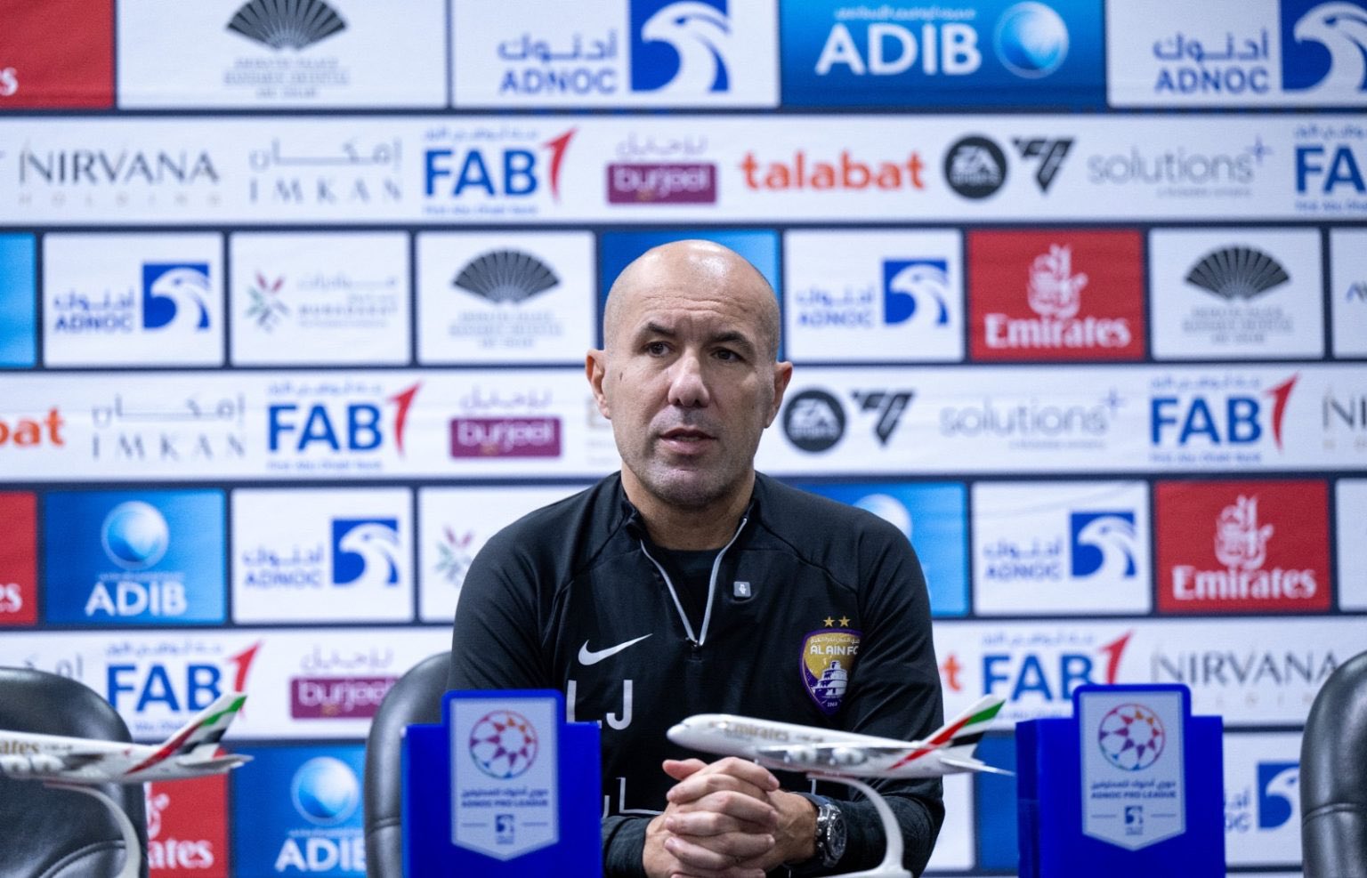 مؤتمر ليوناردو جارديم قبل مباراة العين ضد عجمان في الدوري الإماراتي