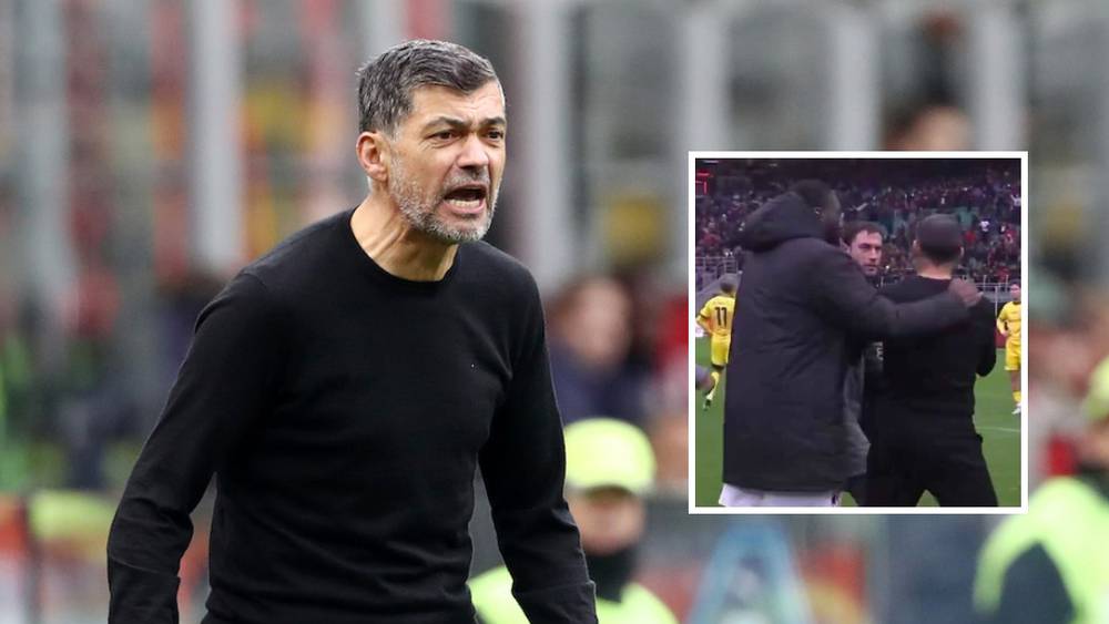 مدرب ميلان يتحدث عن شجاره مع قائده كالابريا