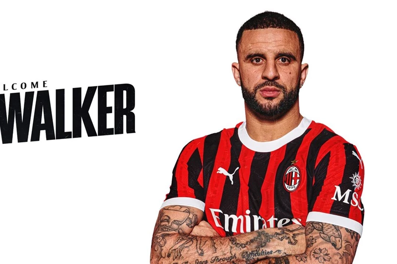 رسميًا.. ميلان يعلن استعارة  كايل ووكر مع خيار الشراء