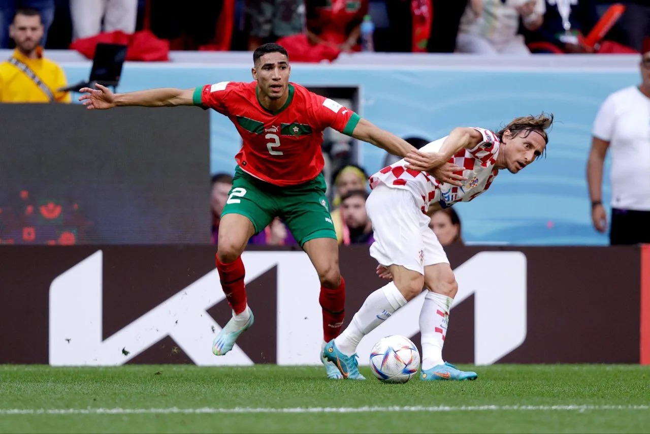 رقصة البطريق.. حكيمي يكشف سر احتفاله الشهير في كأس العالم