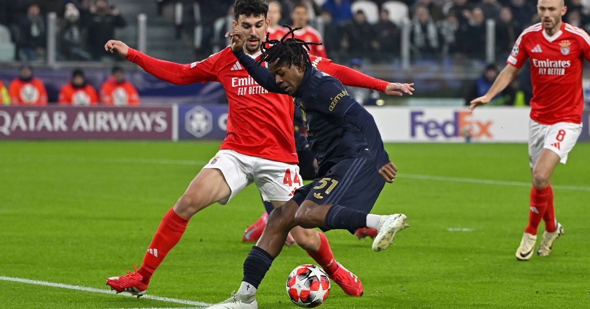 هجوم يوفنتوس يفشل أمام بنفيكا وينتظر اقصائيات الصعود في دوري أبطال أوروبا