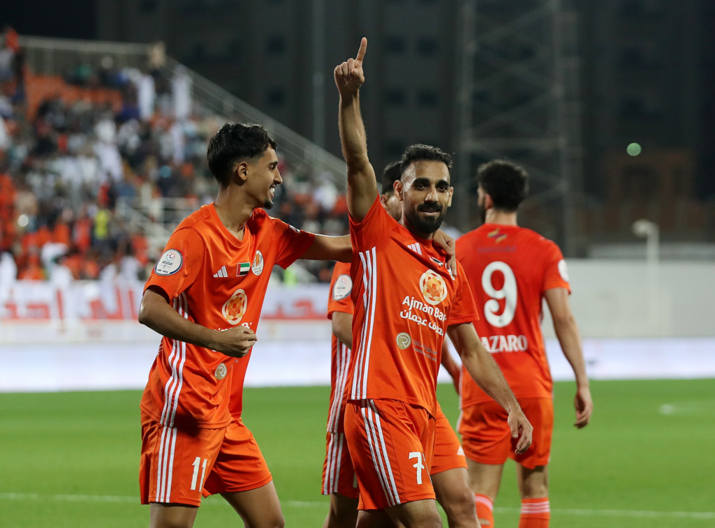 نتيجة مباراة الوحدة ضد عجمان – رباعيات البرتقالي مستمرة