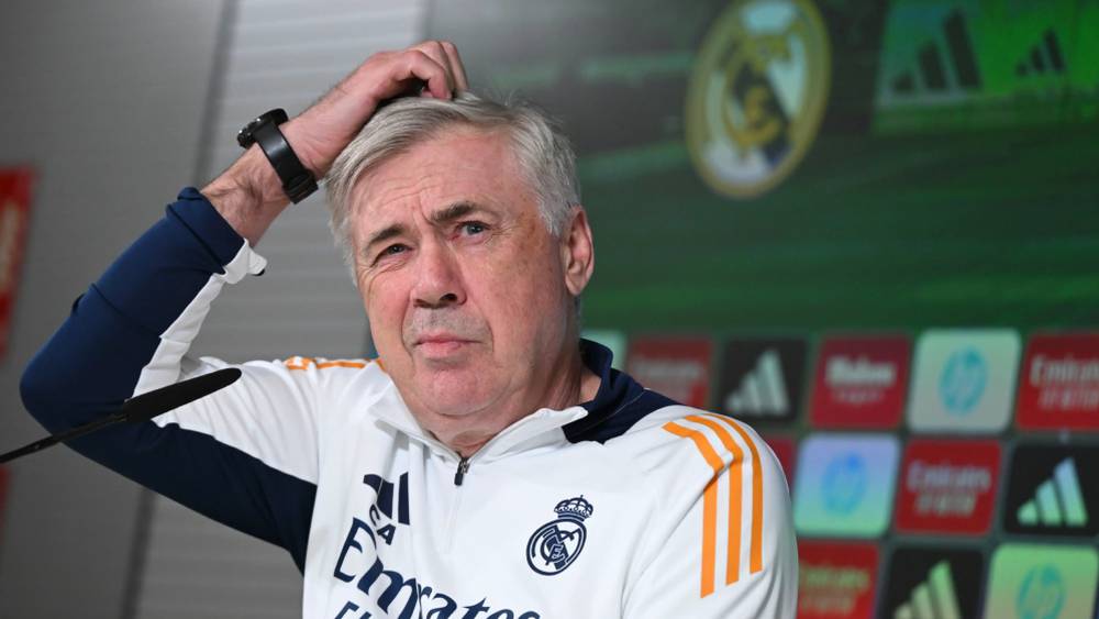 كارلو أنشيلوتي مدرب ريال مدريد