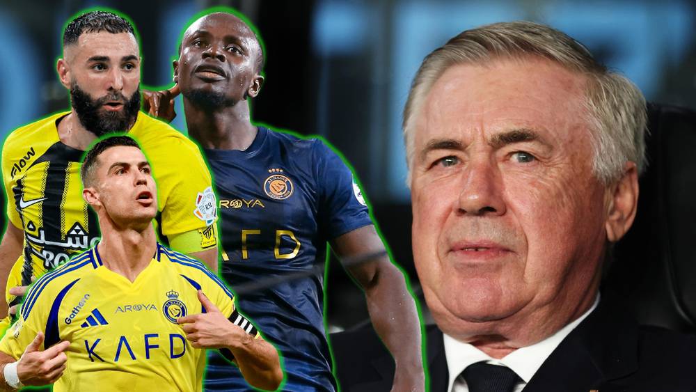 كارلو أنشيلوتي مدرب ريال مدريد يتحدث عن صفقات السعودية