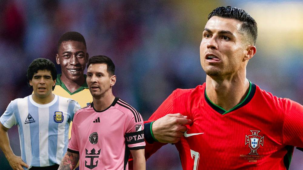 كريستيانو رونالدو ينصب نفسه أفضل لاعب في تاريخ كرة القدم