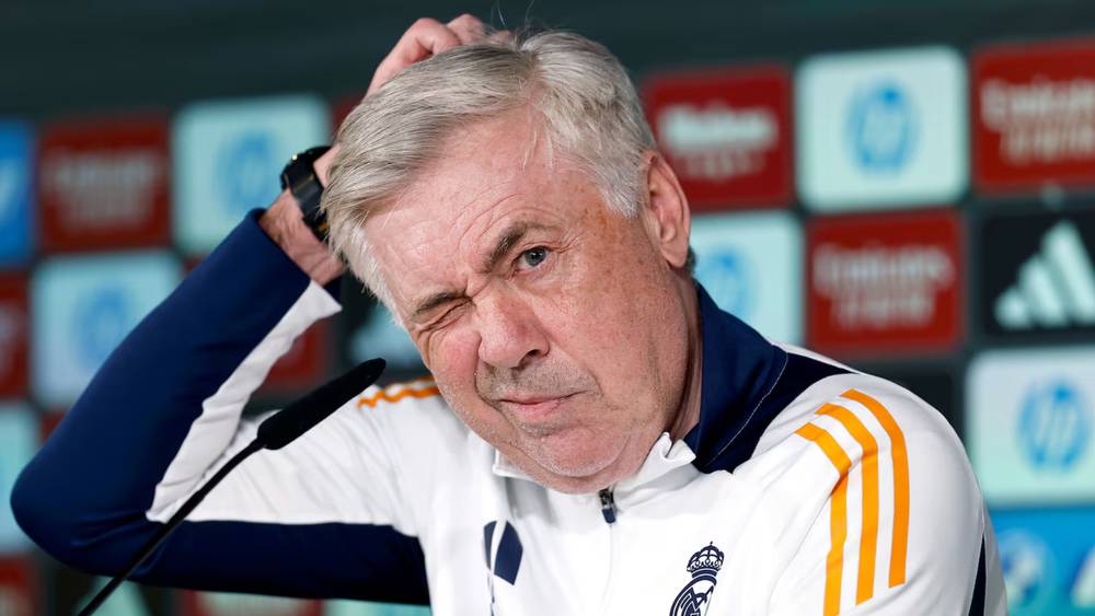 كارلو أنشيلوتي مدرب ريال مدريد