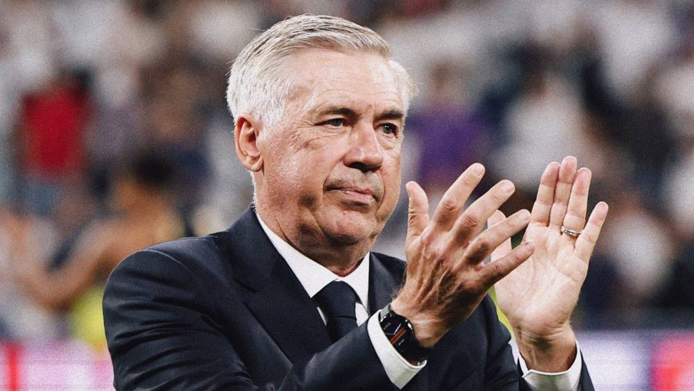 كارلو أنشيلوتي مدرب ريال مدريد