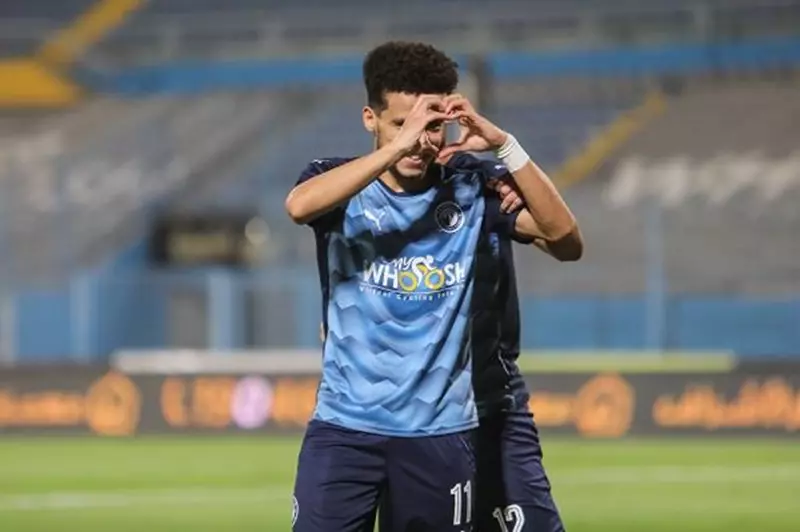 مصطفى فتحي يضيف الهدف الثاني ويؤمن تقدم بيراميدز أمام حرس الحدود