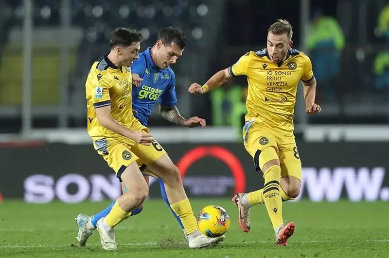 "اقترب من مراكز الهبوط".. أودينيزي يهزم إمبولي بثلاثية في الدوري الإيطالي