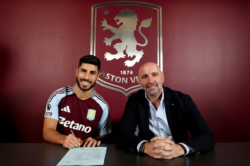 رسمياً.. أستون فيلا يعلن ضم ماركو أسينسيو على سبيل الإعارة