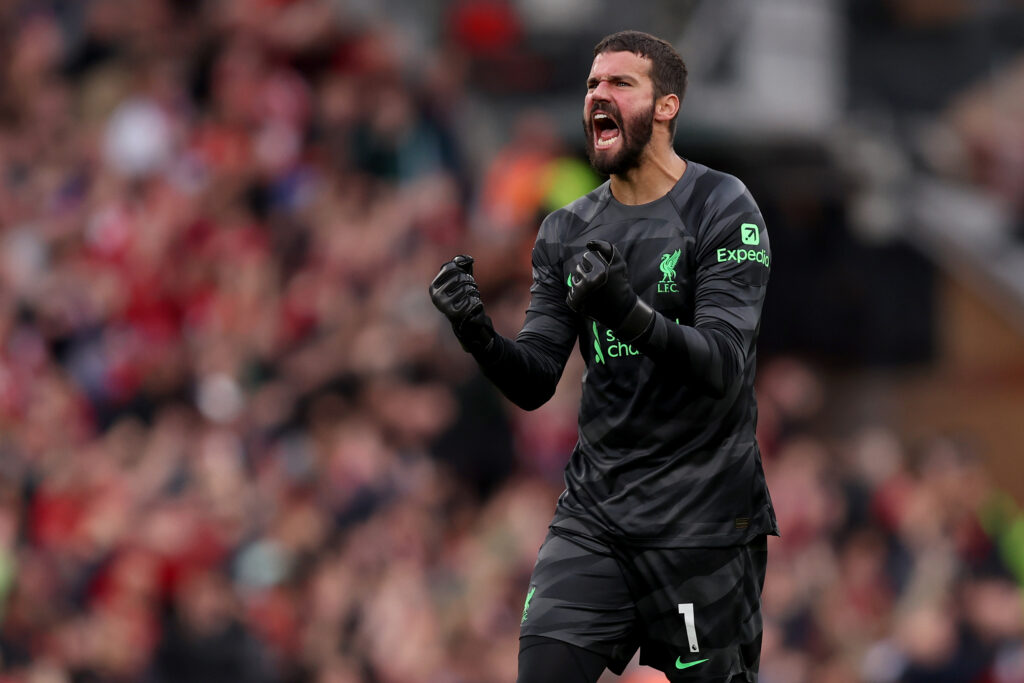 سبب غياب أليسون عن مباراة ليفربول ضد توتنهام