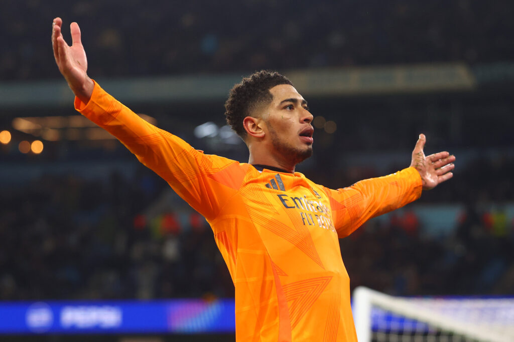 بيلينجهام يكشف كواليس هدف الفوز في مباراة ريال مدريد ضم مانشستر سيتي