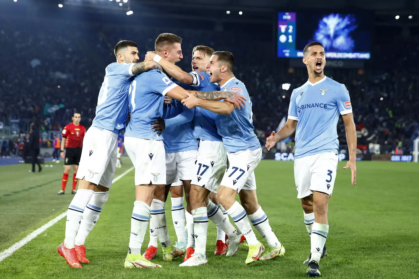 القنوات الناقلة لمباراة لاتسيو ضد نابولي بالجولة 25 في الدوري الإيطالي