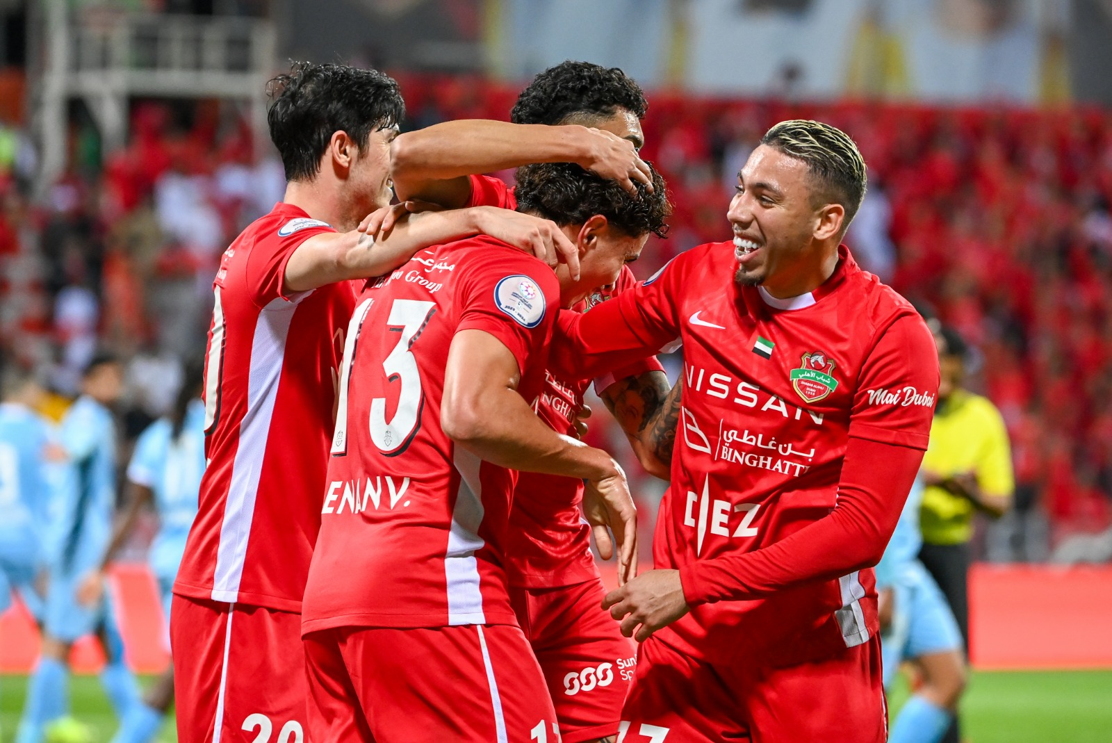 نتيجة مباراة شباب الأهلي ضد بني ياس – فوز جديد يقرب الفرسان من لقب الدوري