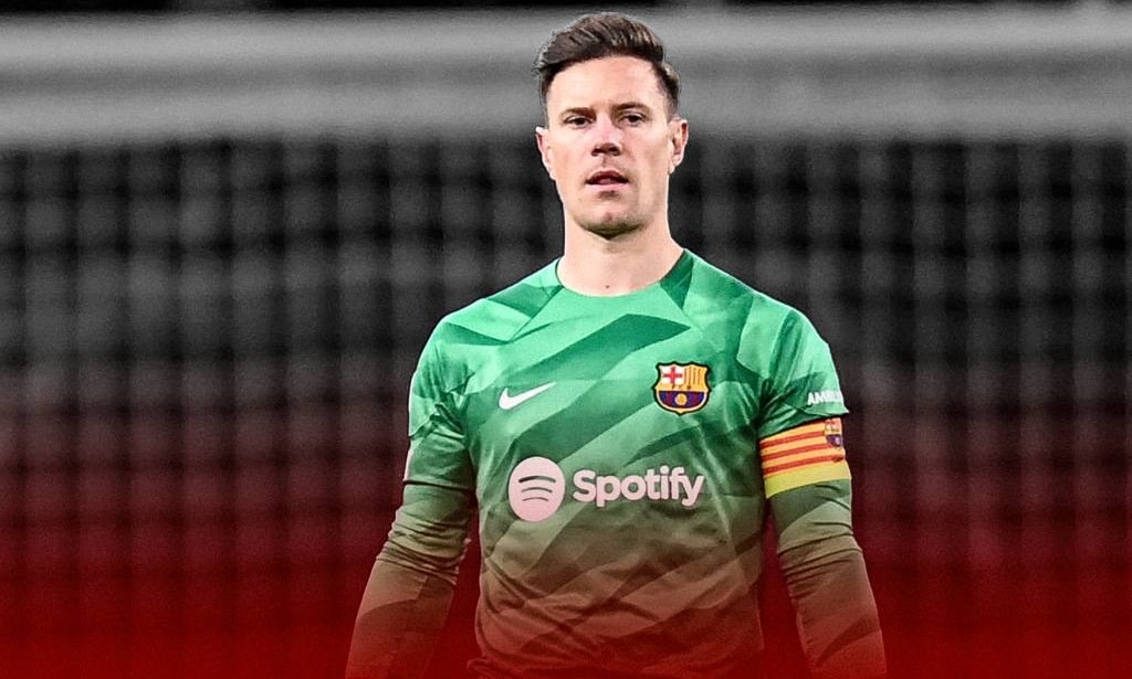 برشلونة يستقر على موعد عودة شتيجن