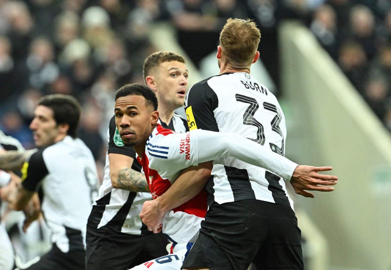 نتيجة مباراة أرسنال ضد نيوكاسل في كأس الرابطة الإنجليزية.. جروح الجانرز تزيد