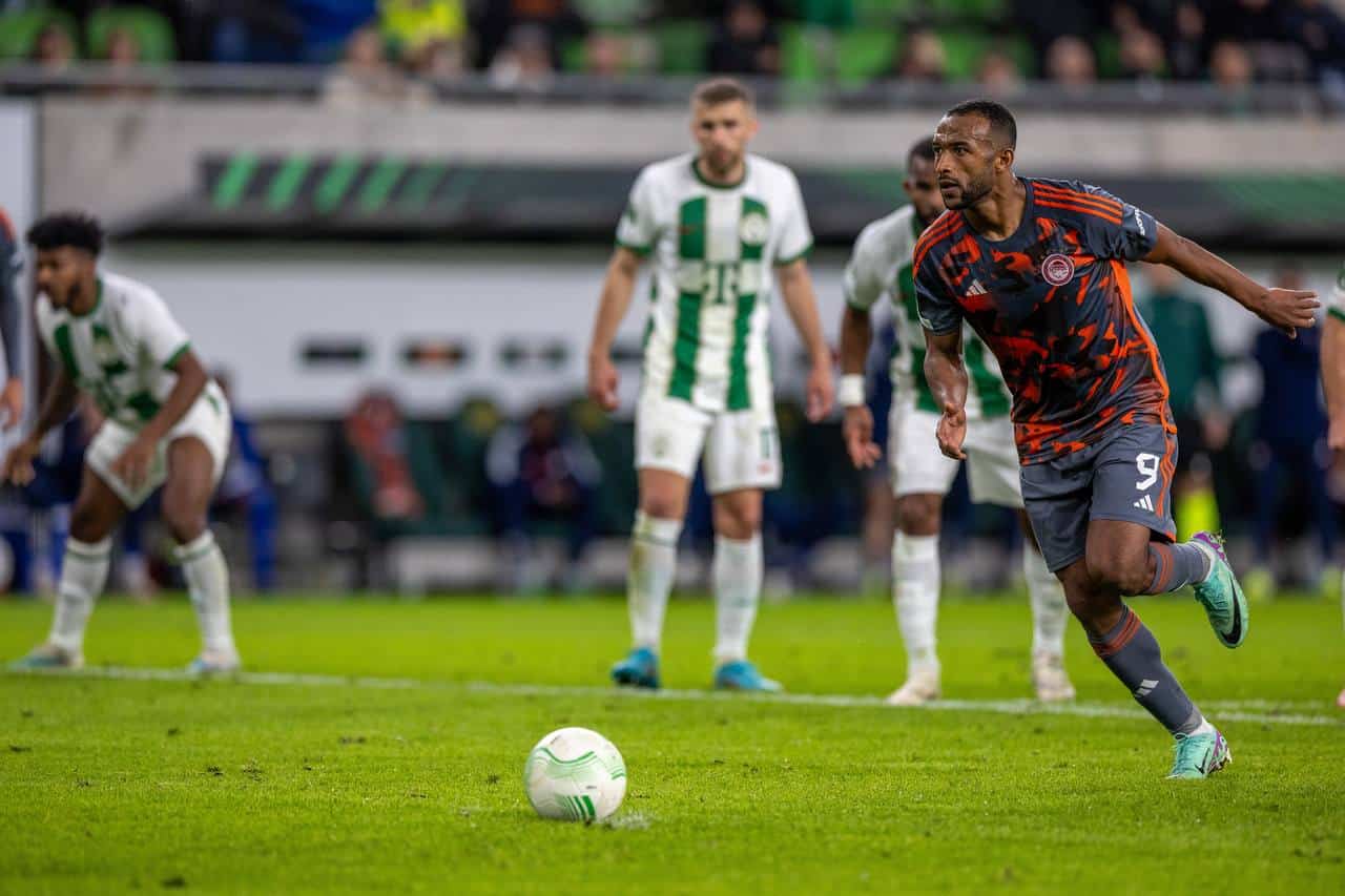 ماكينة أهداف.. أيوب الكعبي يرفع رصيد أهدافه مع أولمبياكوس