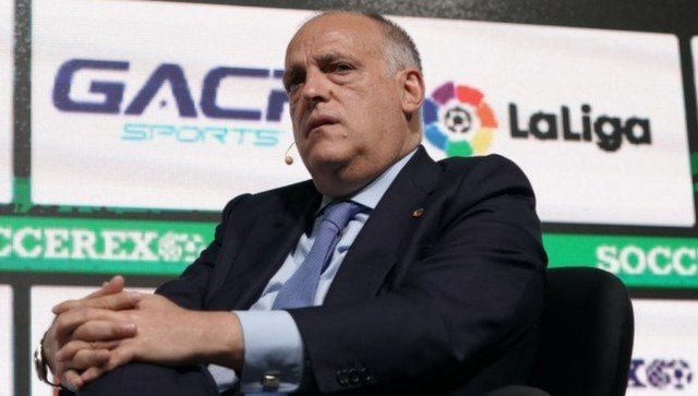 اتهام ناري وسخرية من رئيس الليجا لـ ريال مدريد