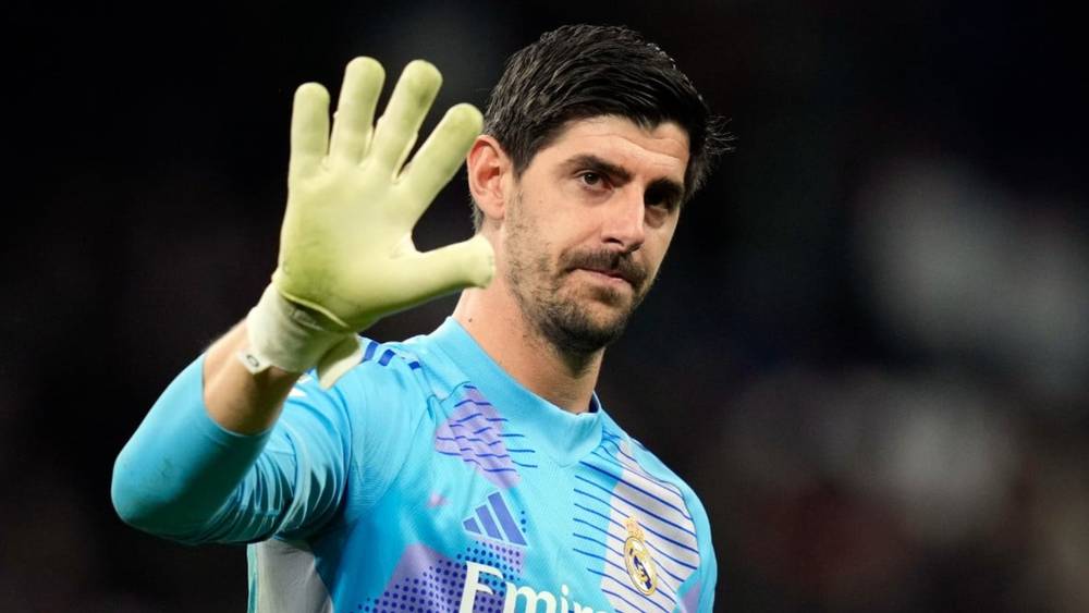 تيبو كورتوا حارس مرمى ريال مدريد