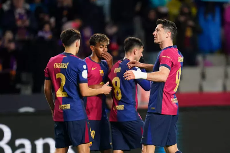مهرجان أهداف وعودة الصدارة.. قطار برشلونة يدهس ريال سوسيداد في الدوري الإسباني