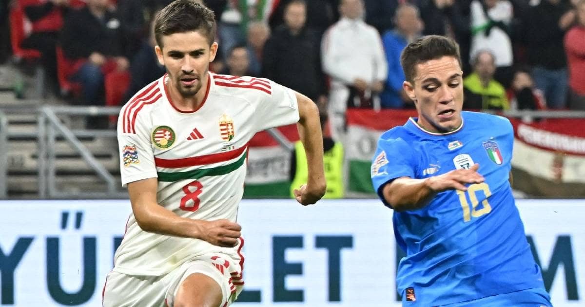 ايطاليا تواصل استفاقتها وتعكر نجاحات المجر في دوري الامم الاوروبية 2022