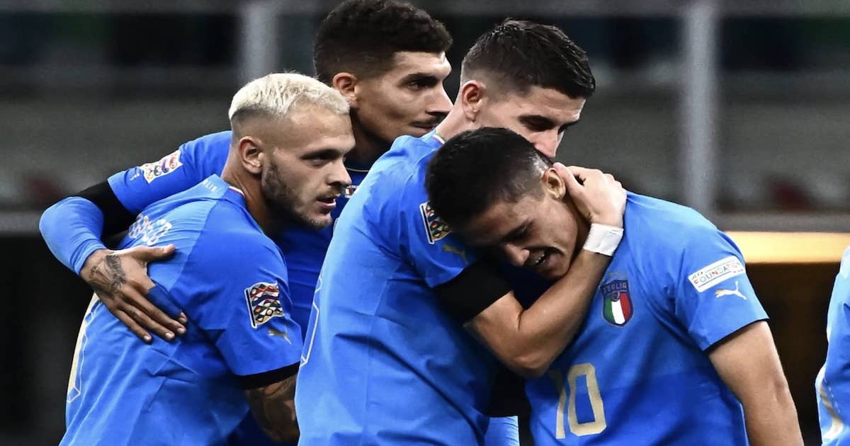 ماذا حدث في مباراة ايطاليا وانجلترا في دوري الامم الاوروبية 2022؟