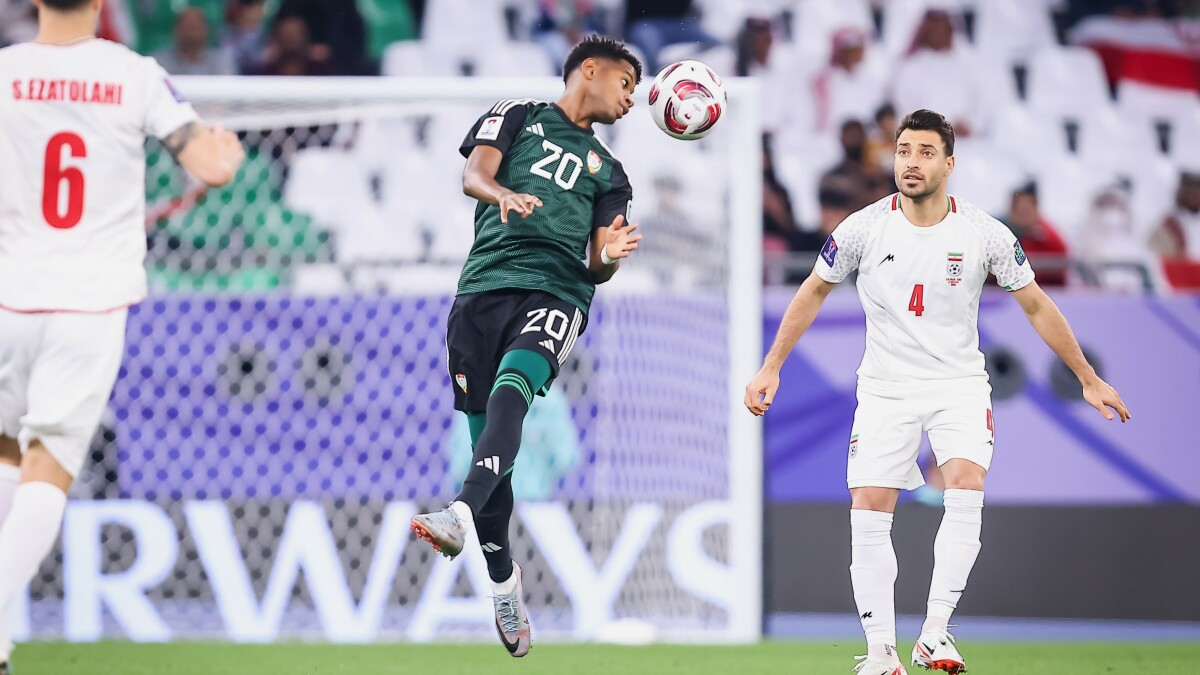 هدف في الدقيقة 72 من الشوط الأول.. كيف حدث ذلك في مباراة الإمارات ضد إيران؟