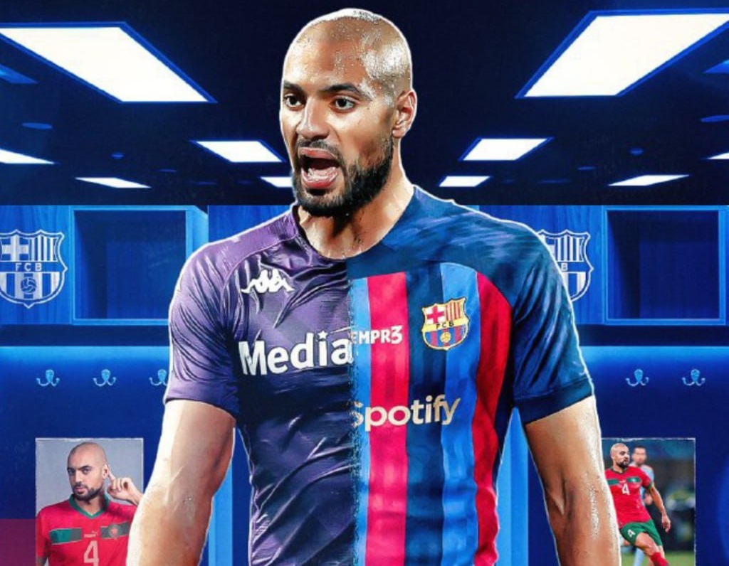 بسبب سفيان أمرابط.. صحيفة إسبانية تسخر من أسطورة برشلونة