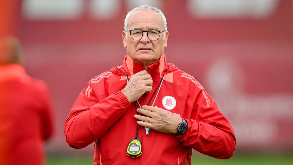 كلاوديو رانييري مدرب روما يعلن اعتزاله