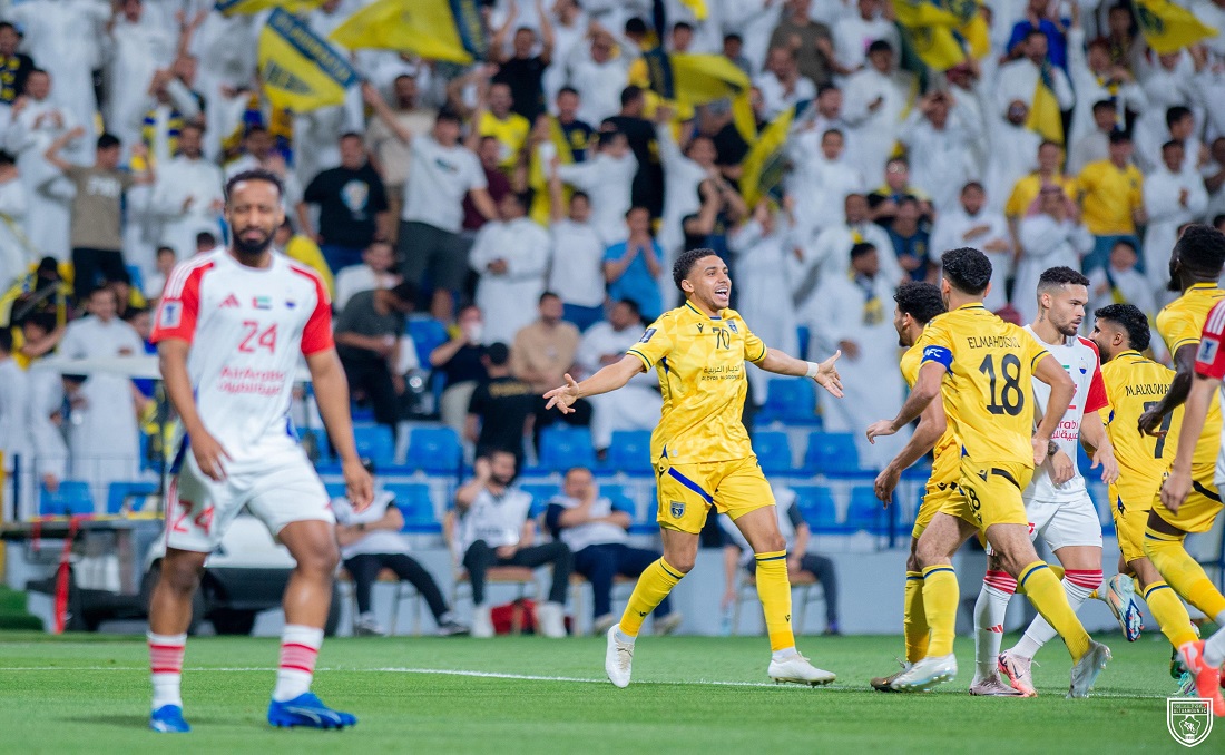 نتيجة مباراة الشارقة ضد التعاون في ذهاب نصف نهائي دوري أبطال آسيا 2.. السكري يخطف الفوز