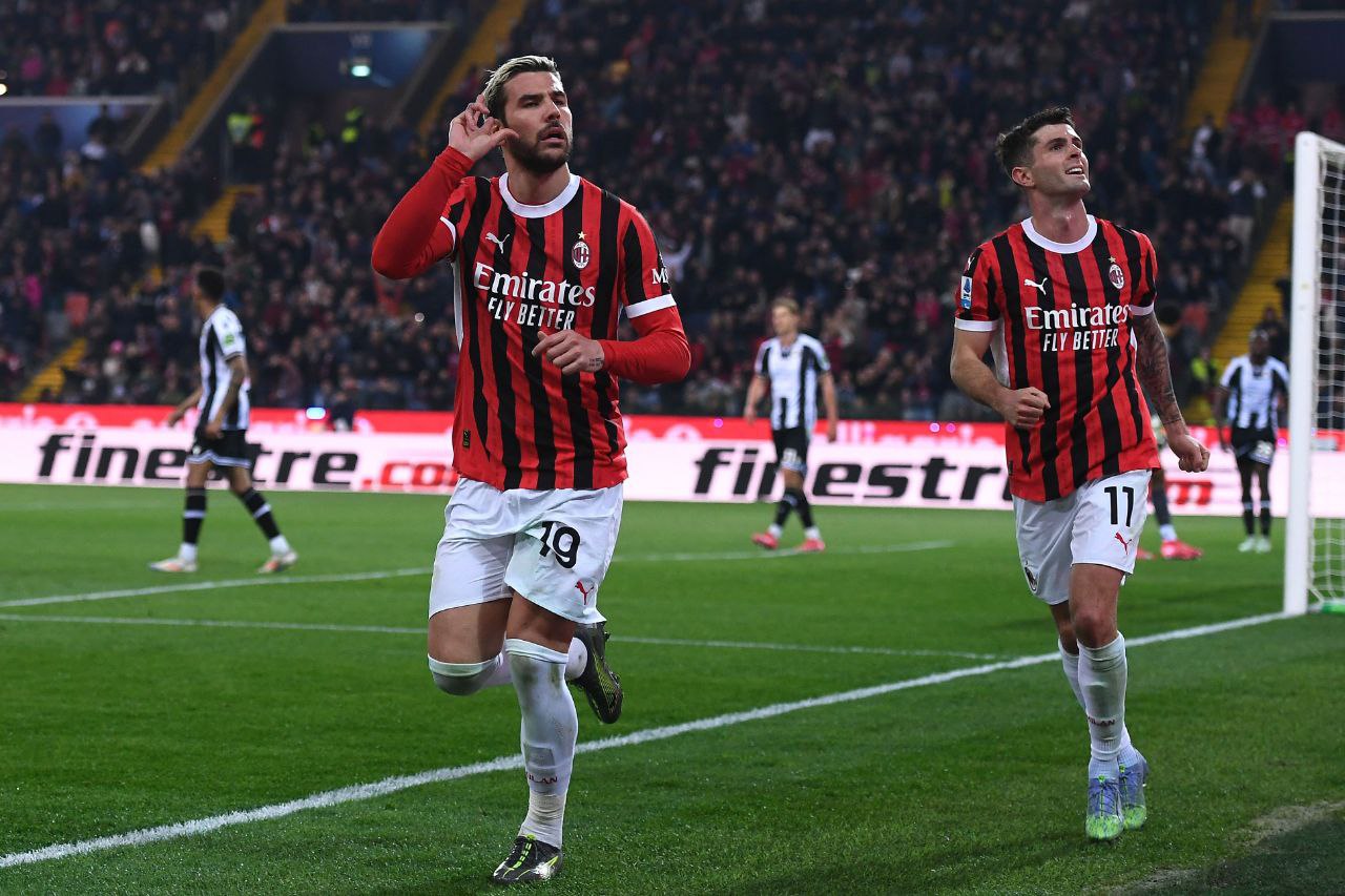 نتيجة مباراة ميلان ضد أودينيزي- رباعية مثيرة للروسونيري