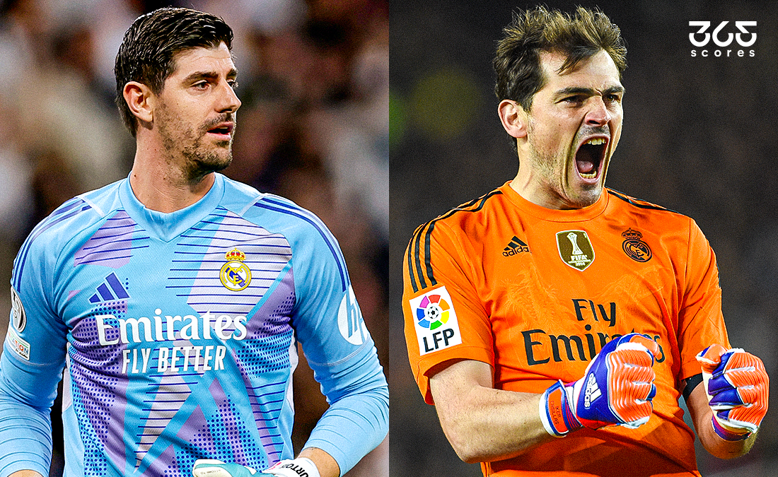 كورتوا وإيكر كاسياس .. من الأكثر تصدي لضربات الجزاء في ريال مدريد؟