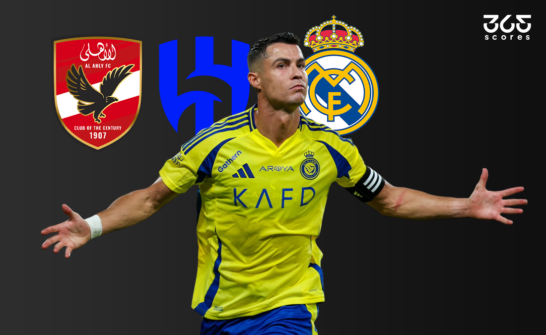 النصر يرد عبر 365Scores على إعارة رونالدو شهر إلى أحد أندية كأس العالم للأندية