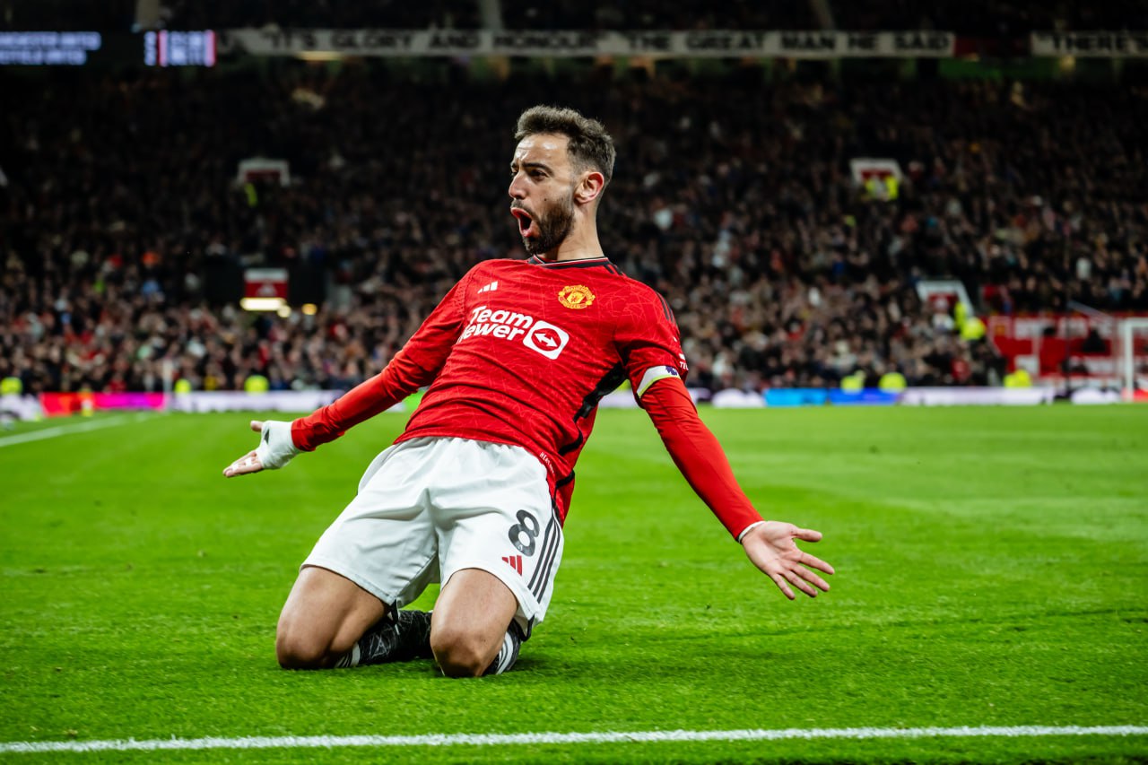 برونو فيرنانديز يتوج بجائزة لاعب الشهر في الدوري الإنجليزي