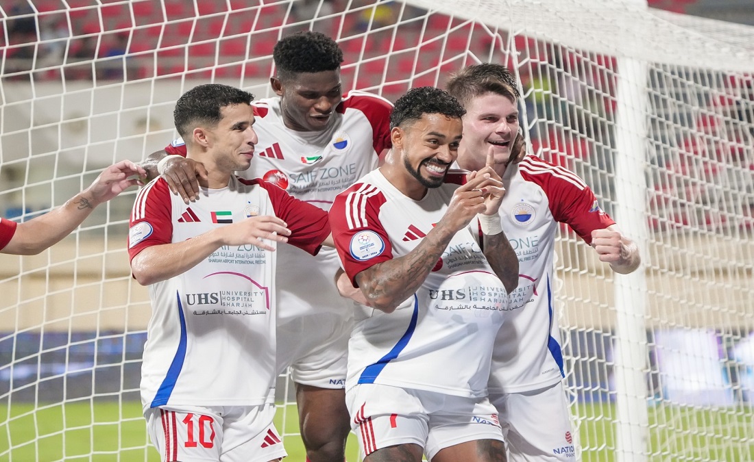 الشارقة الإماراتي يعلن حجم إصابة ماجد راشد ضد الجزيرة