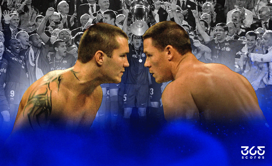 عندما تشتعل العداوة بين جون سينا وراندي أورتن يفوز برشلونة بدوري أبطال أوروبا؟!