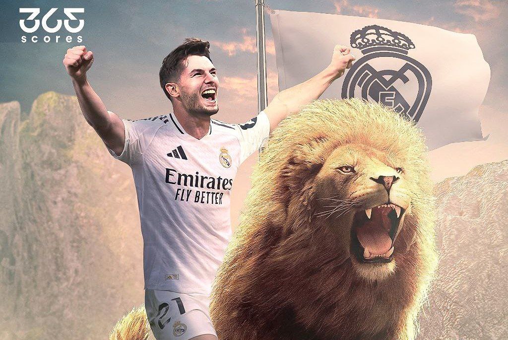 إبراهيم دياز يرفع شعار التحدي قبل مباراة ريال مدريد ضد أرسنال