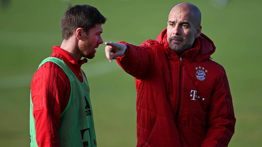 غوارديولا يتحدث عن تشابي ألونسو