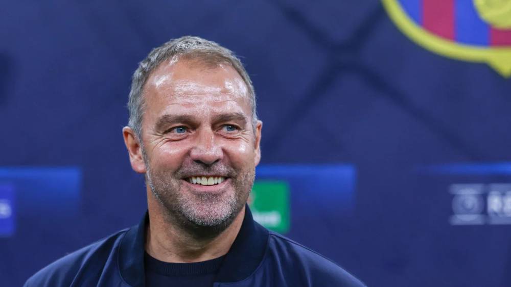 هانزي فليك مدرب برشلونة