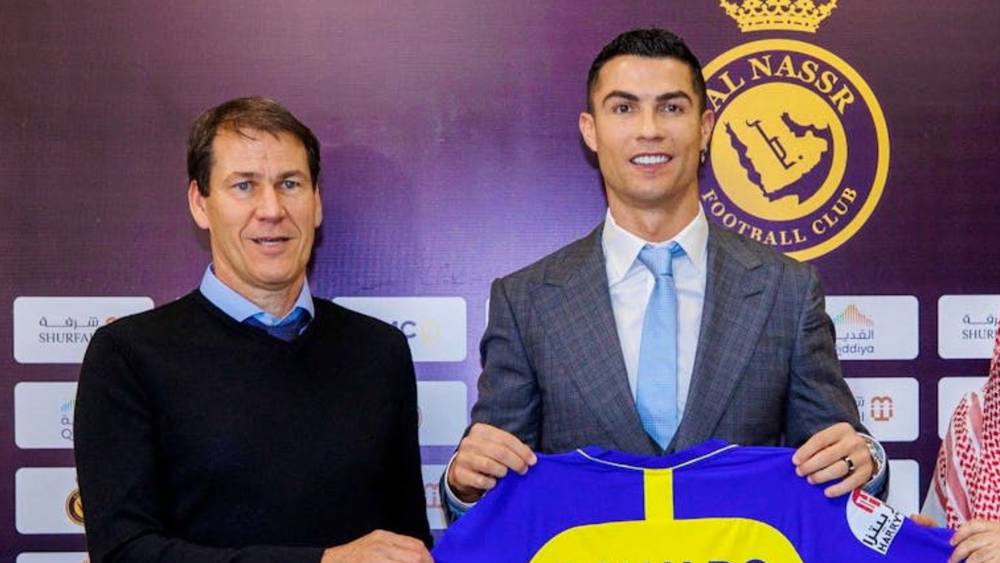 رودي غارسيا وكريستيانو رونالدو في نادي النصر السعودي