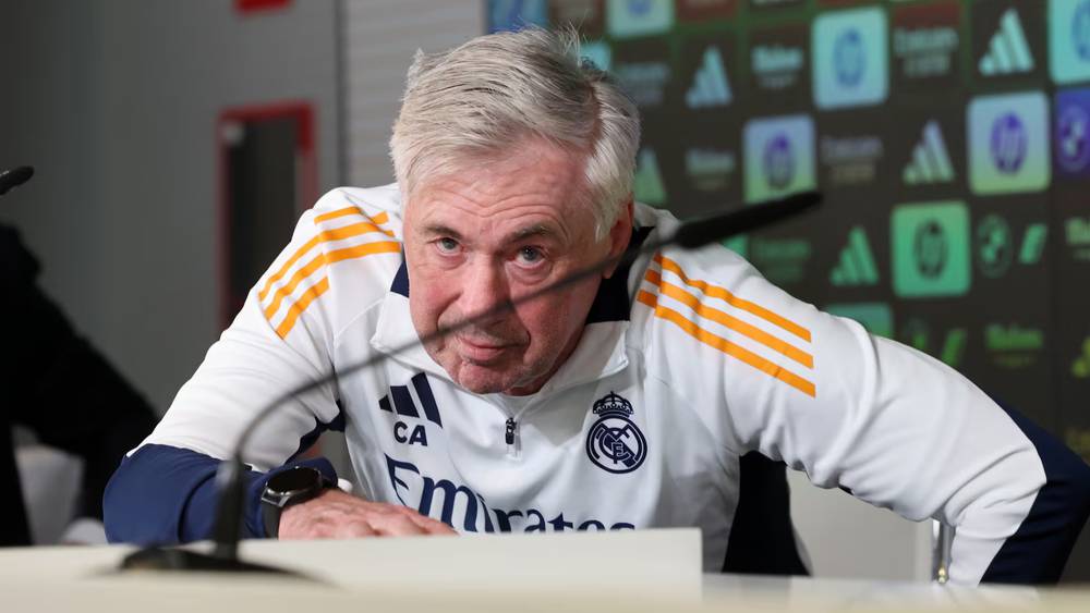 كارلو أنشيلوتي مدرب ريال مدريد