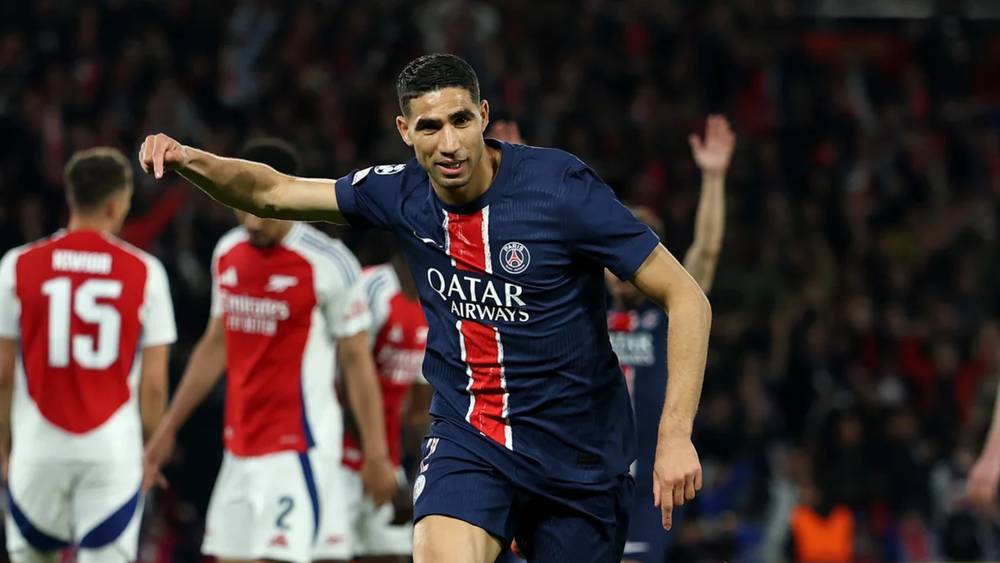 أشرف حكيمي أمام فرصة دخول التاريخ