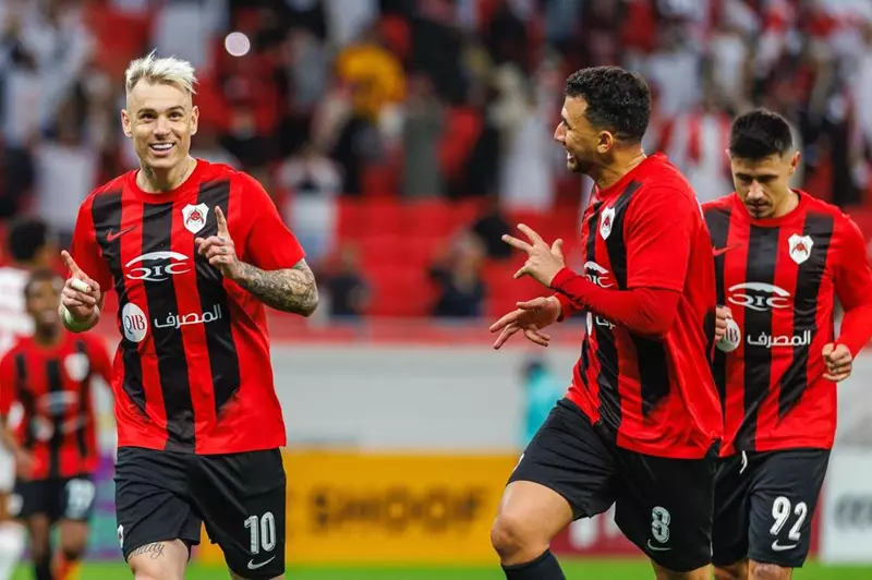 رغم إصابة تريزيجيه.. الريان يختتم الدوري القطري بالفوز على قطر