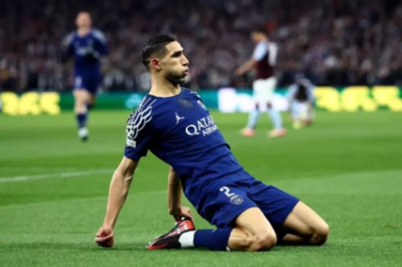 أشرف حكيمي أفضل لاعب أفريقي في الدوري الفرنسي