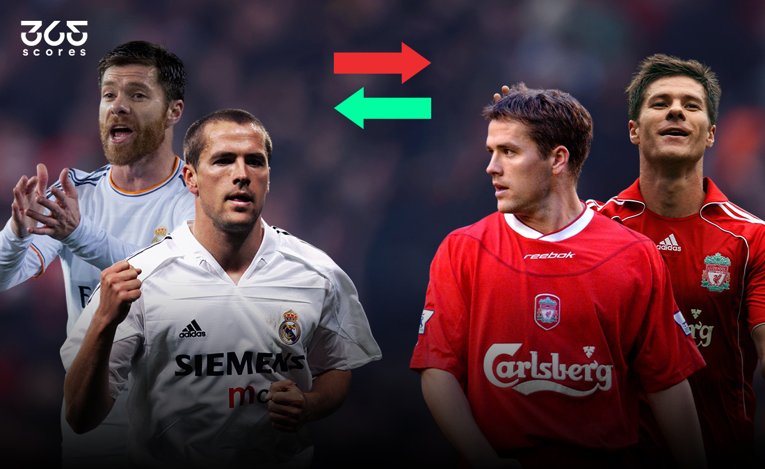 من أنفيلد إلى البرنابيو – نجوم ليفربول الذين سطروا المجد في ريال مدريد