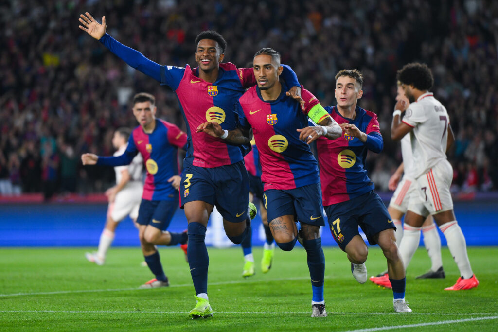 قائمة برشلونة الرسمية لمباراة بلد الوليد في الدوري الإسباني 2025